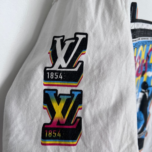 23SS Authentic Louis Vuitton Graphic T-Shirt - Picture 4 of 9